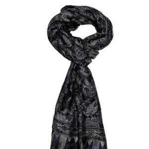 Beautiful Pashmina Scarf for Women Silver Gray